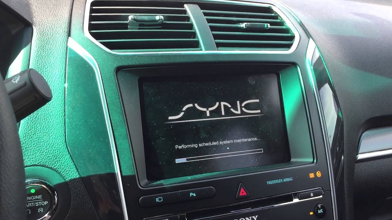 SYNC problems 2016 Explorer Sport