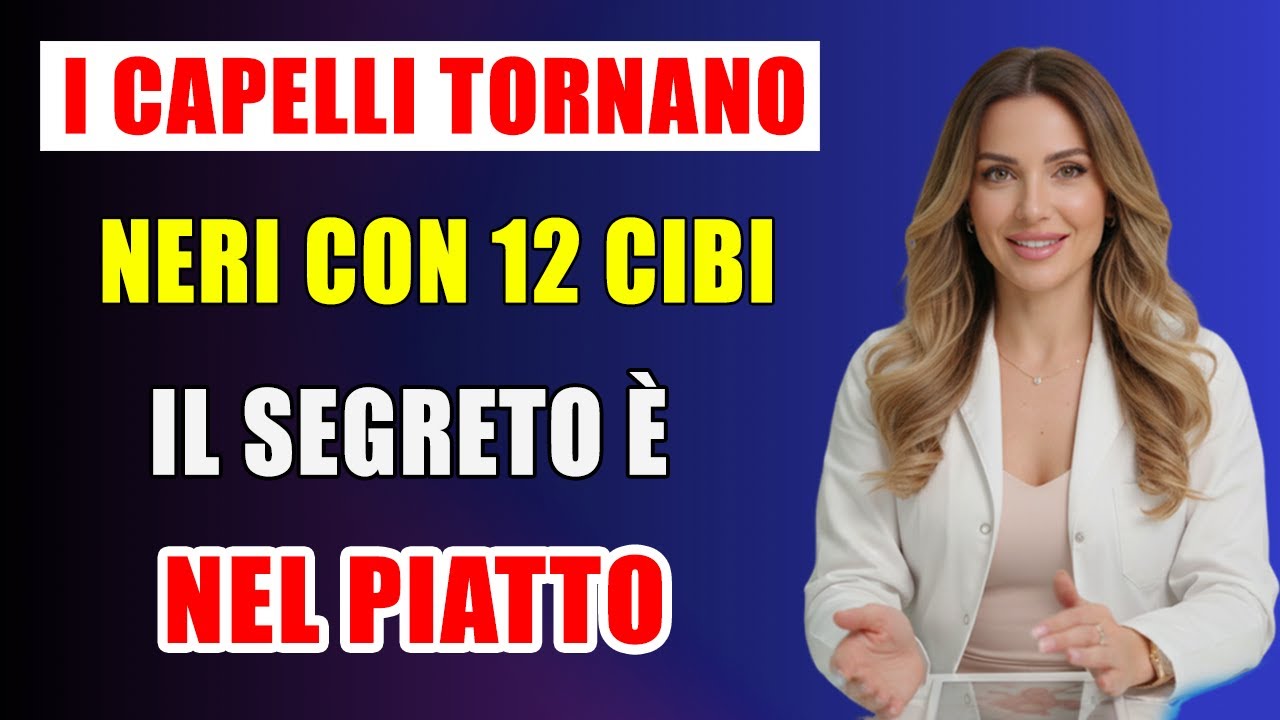 ADDIO TINTA! Il I 12 Cibi 