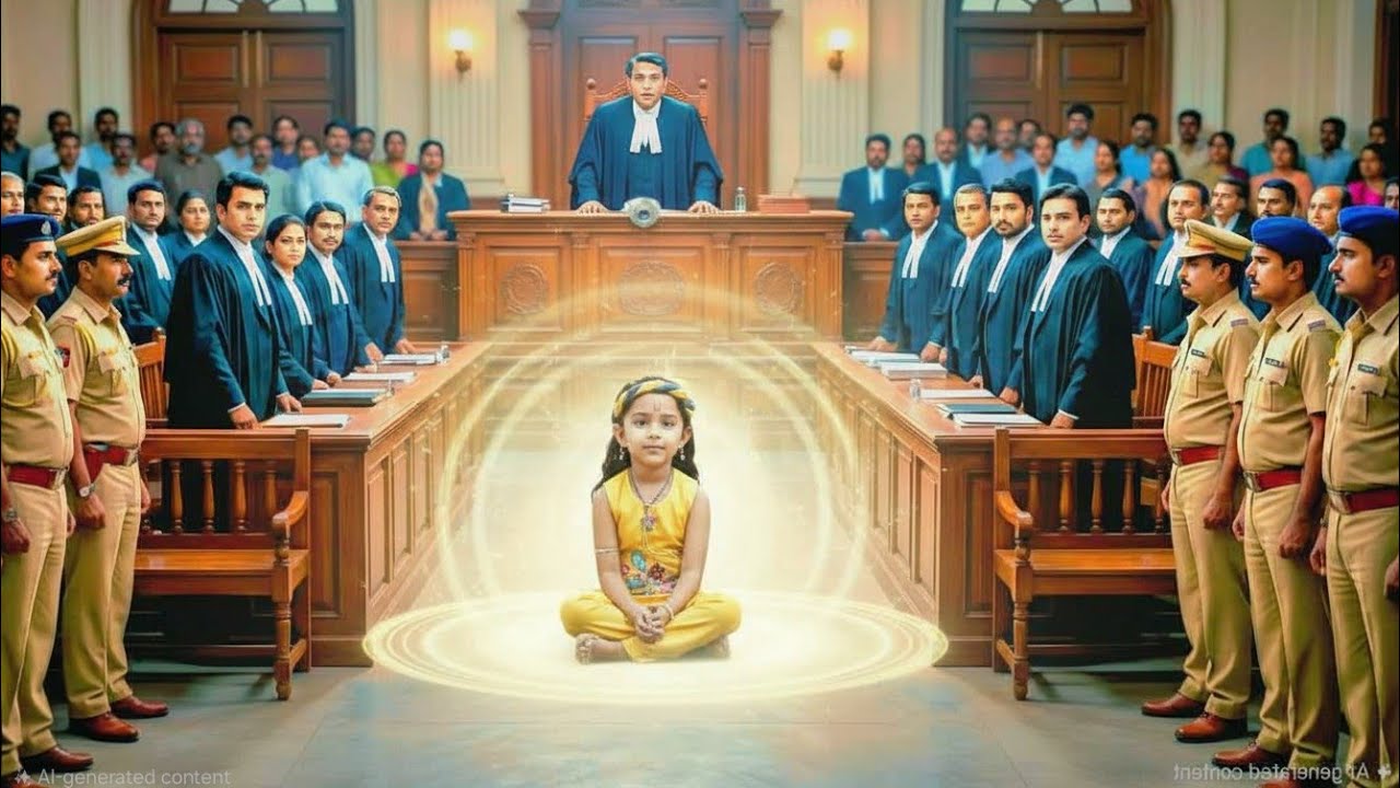 कोर्ट में हुआ चमत्कार ! बाल कृष्ण के आते ही खड़ी हो गई पूरी अदालत | Yashomati Maiyaa Ke Nandlala