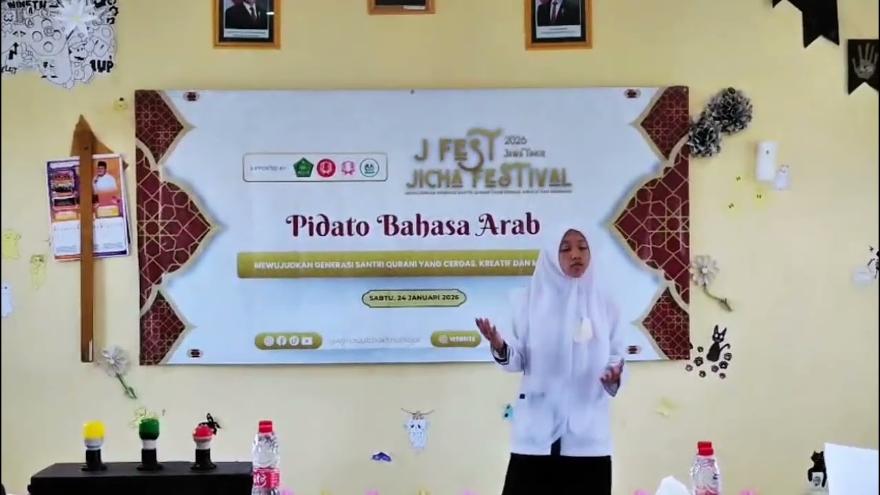 Pidato Bahasa Arab di Jicha Festival