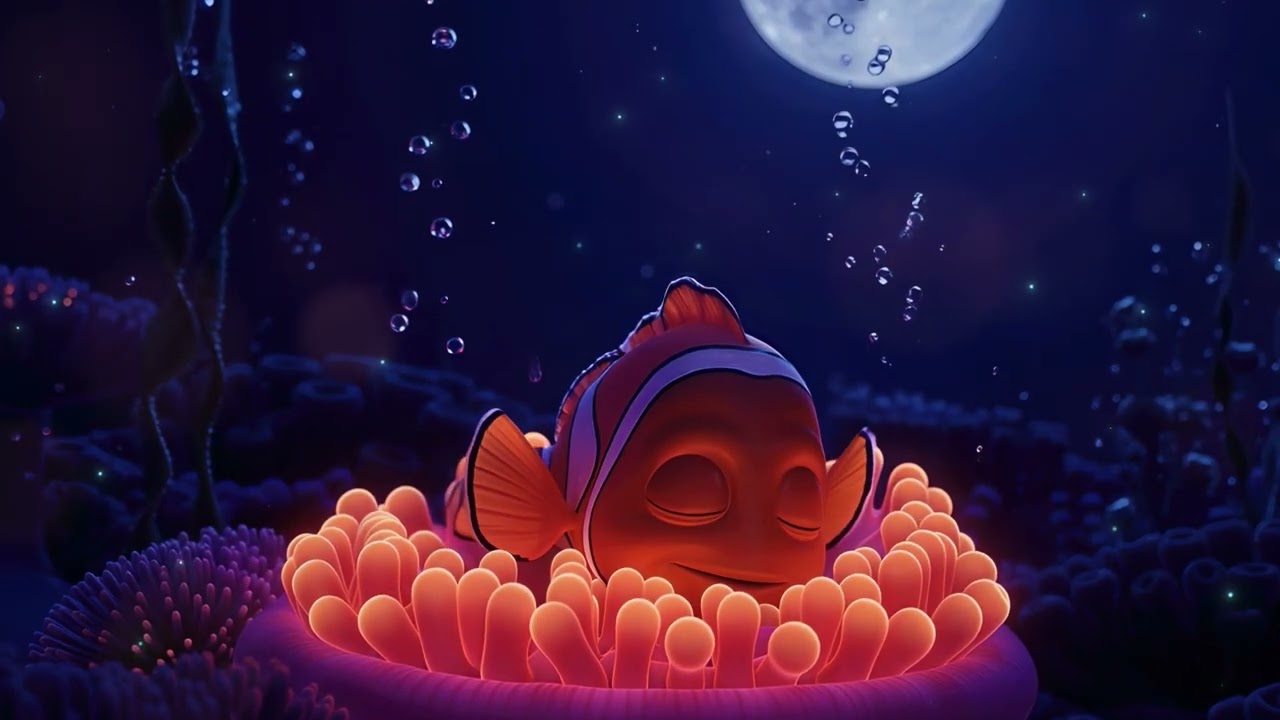 Muzyka do snu z Nemo na spokojne noce w 5 minut 🌙 | Delikatna muzyka do odnawiania energii i relaksu