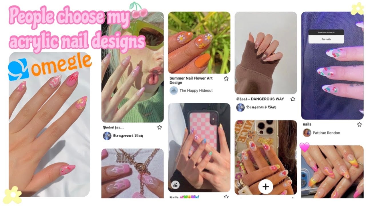 People On Omegle Pick My Nail Designs