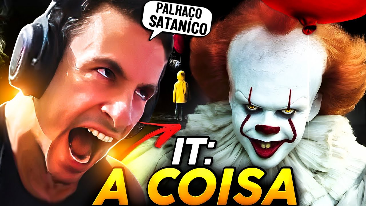 SUPER XANDÃO ASSISTINDO IT: A COISA | PALHAÇO PENNYWISE