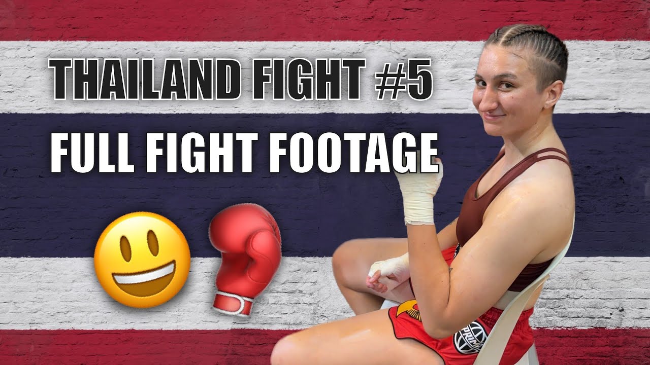 My Fifth Professional Fight in Thailand | Sophie Whitehead YokkaoManopGym vs NongJaeb