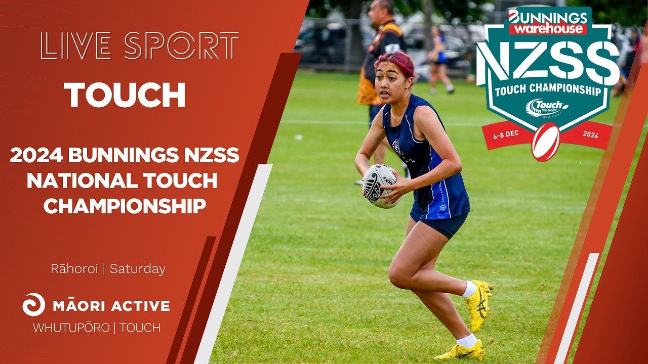 Day Two | Girls | Hamilton Girls v Massey  | 2024 Bunnings NZSS National Touch Championship