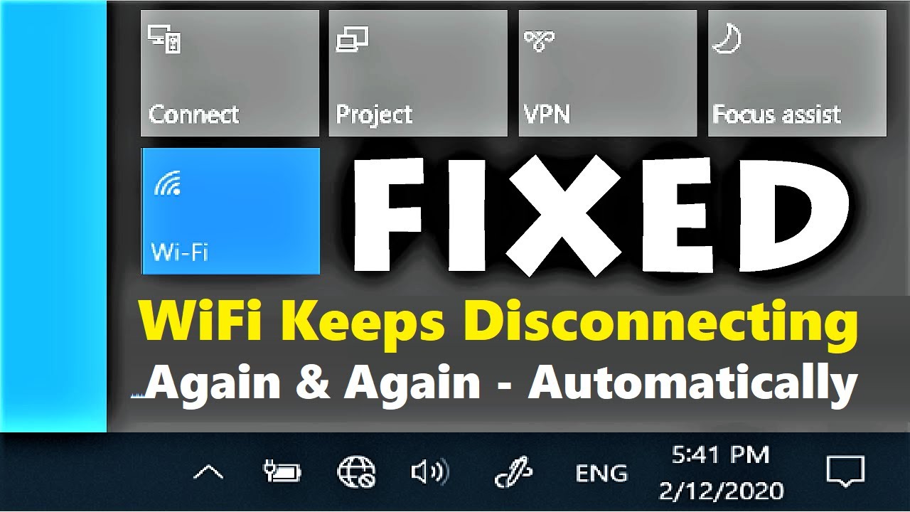 Wi-Fi постоянно отключается в Windows 10 | Wi-Fi автоматически отключается в Windows 10 [Работает...