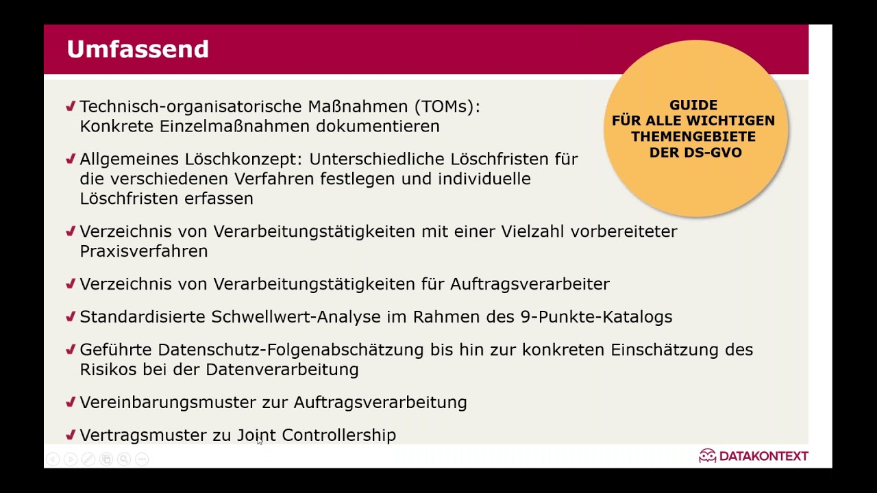 Praxisbeispiel: Schrittweise Durchführung einer Datenschutz–Folgenabschätzung (DSFA)