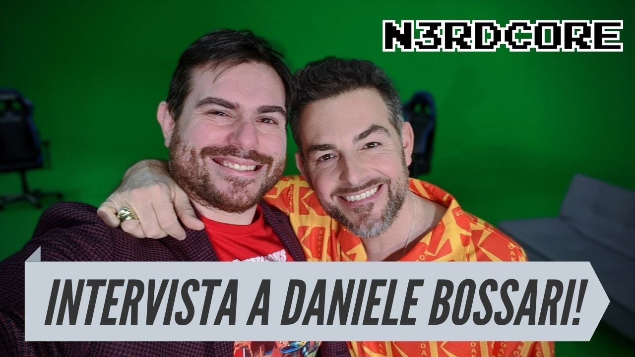 Quattro chiacchiere con Daniele Bossari, un nerd insospettabile!