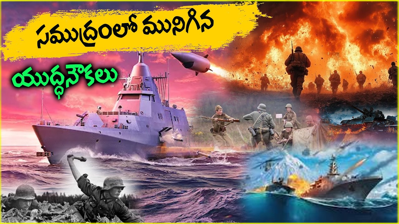 సముద్రంలో మునిగిన  యుద్ధనౌకలు ..| Russia Ukraine War |@ManamTvOfficial