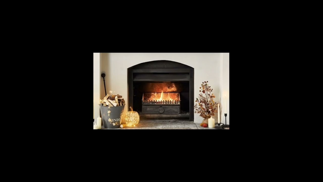 Fireplace 4K UHD 🔥 Calm Crackling Fire | Sleep & Relax Background