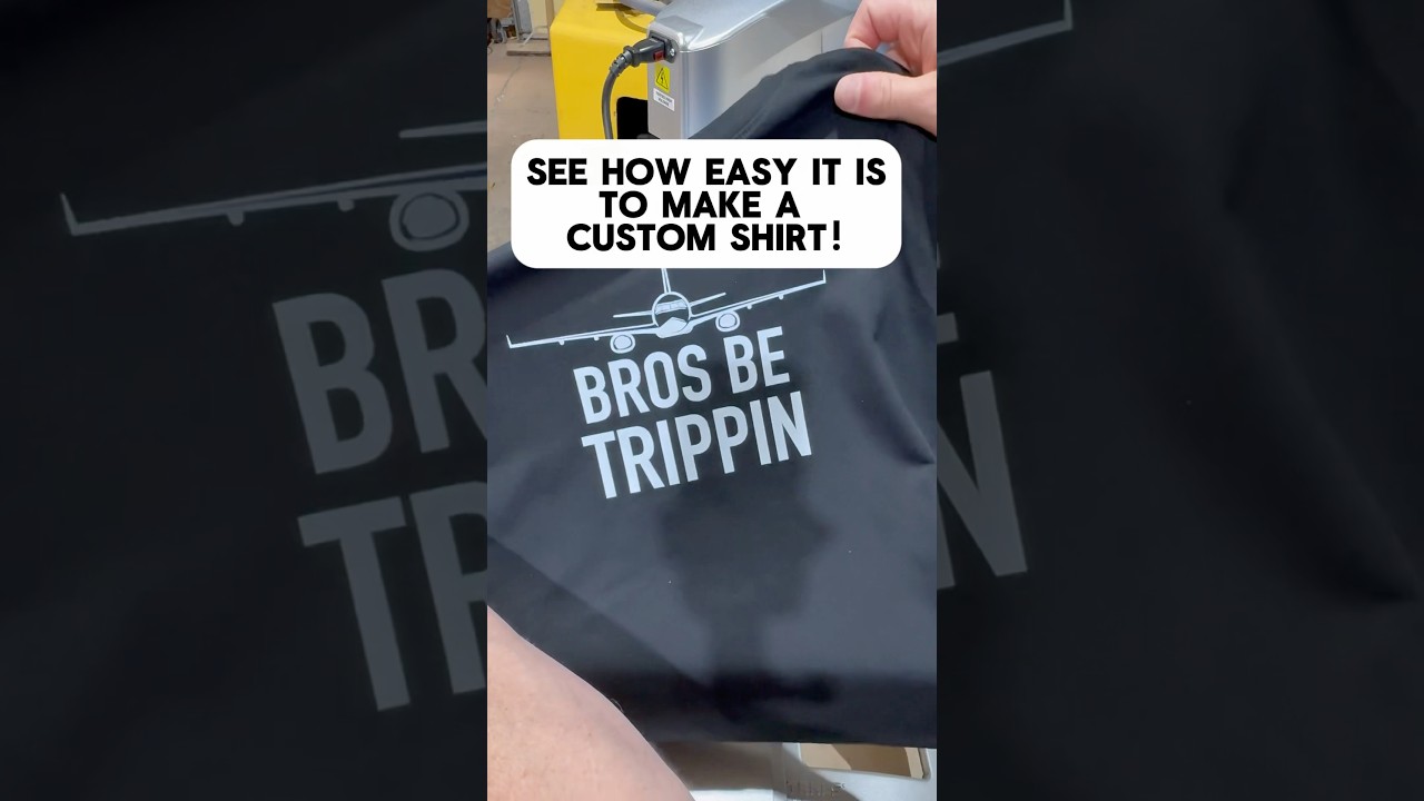 Making a custom shirt with my Procolored DTF printer! #apperal #dtf #printerdtf #shirts #transfer