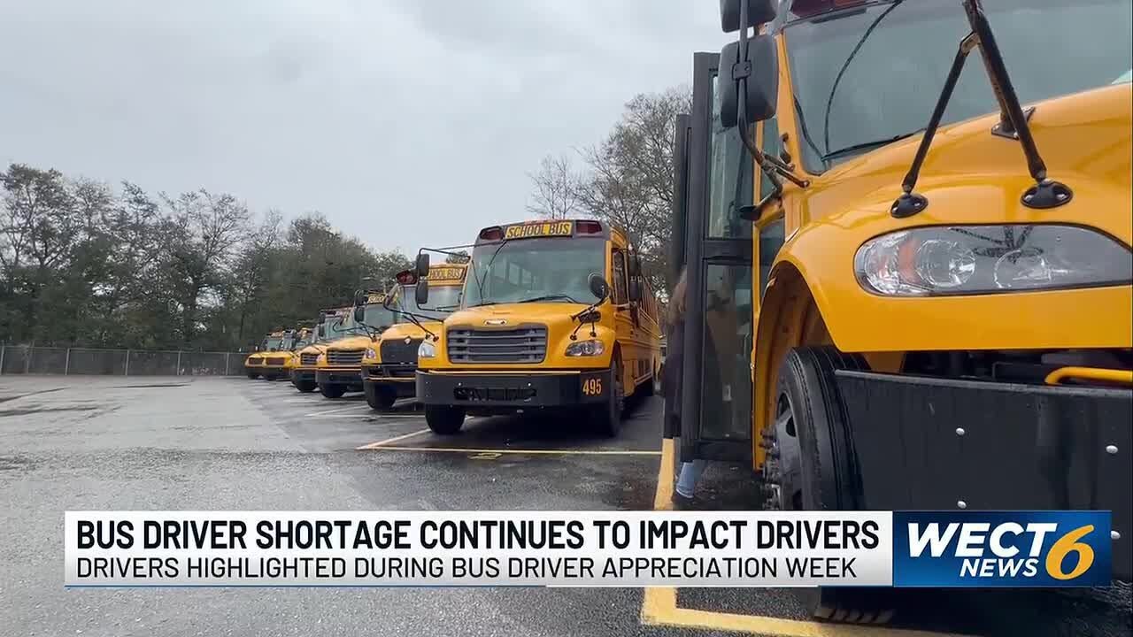 New Hanover County celebrates bus drivers amid nationwide shortage