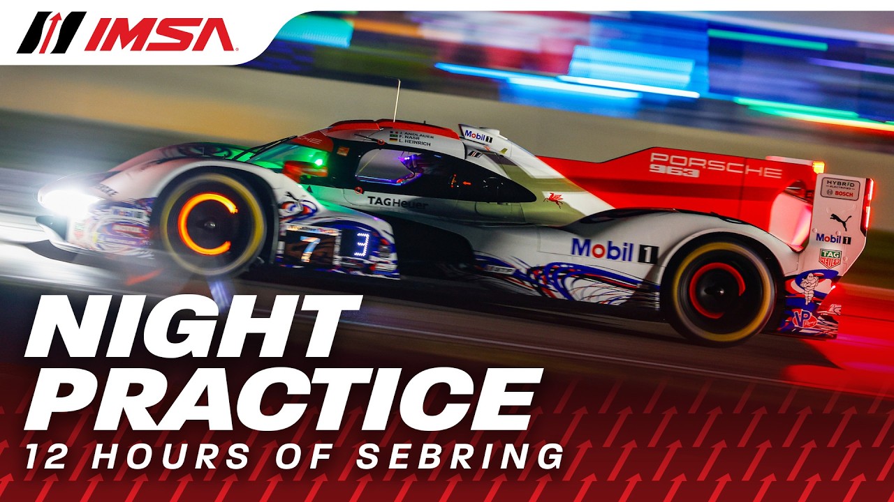 BONUS! IMSA Practice 3 | Mobil 1 Twelve Hours of Sebring | WeatherTech Championship (All Classes)