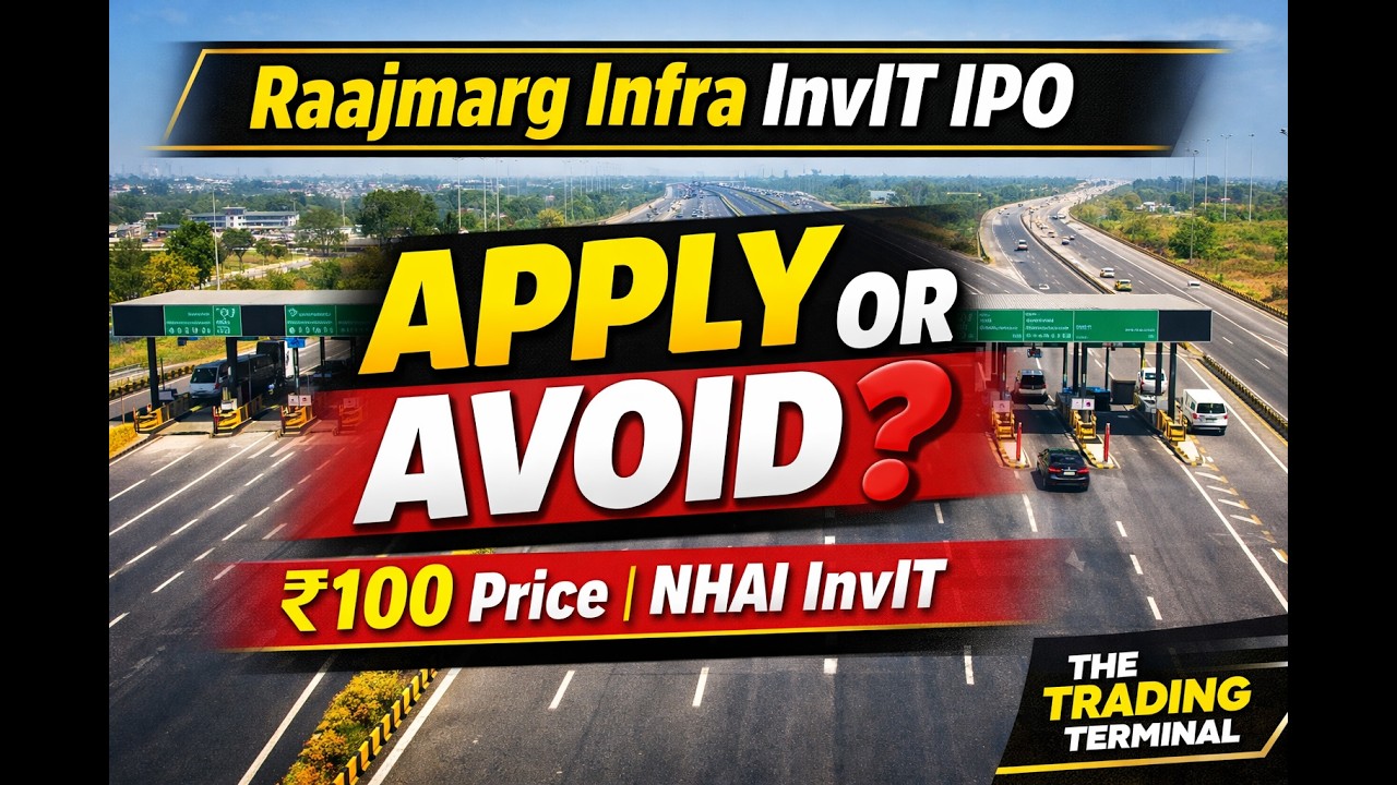 Raajmarg Infra InvIT IPO Review 🔥 | Apply or Avoid? | Full Analysis | GMP | The Trading Terminal |
