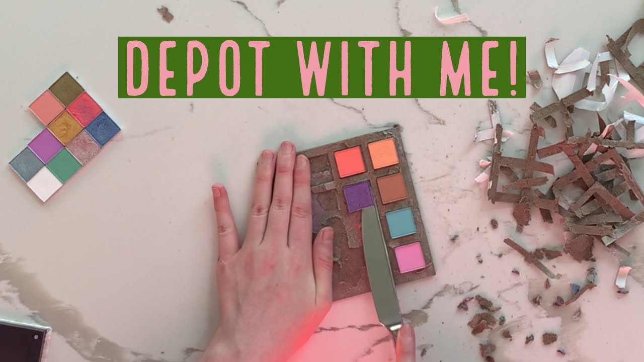 Depotting My BH Cosmetics Palettes
