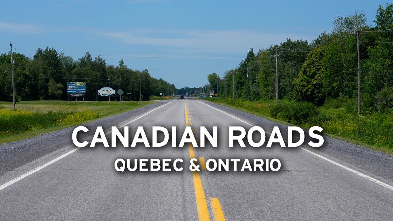 🇨🇦 Driving from Montreal Airport to Upper Canada Village, Ontario  [4K]