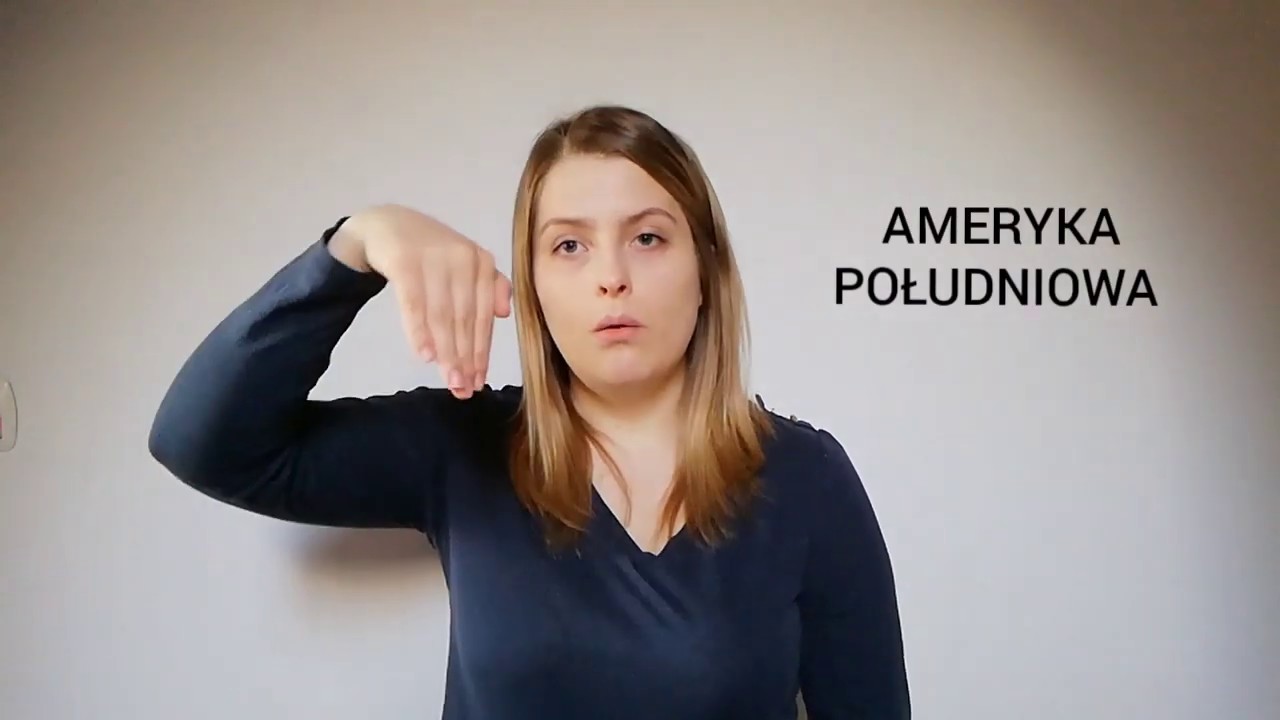 Zajęcia z języka migowego - kontynenty