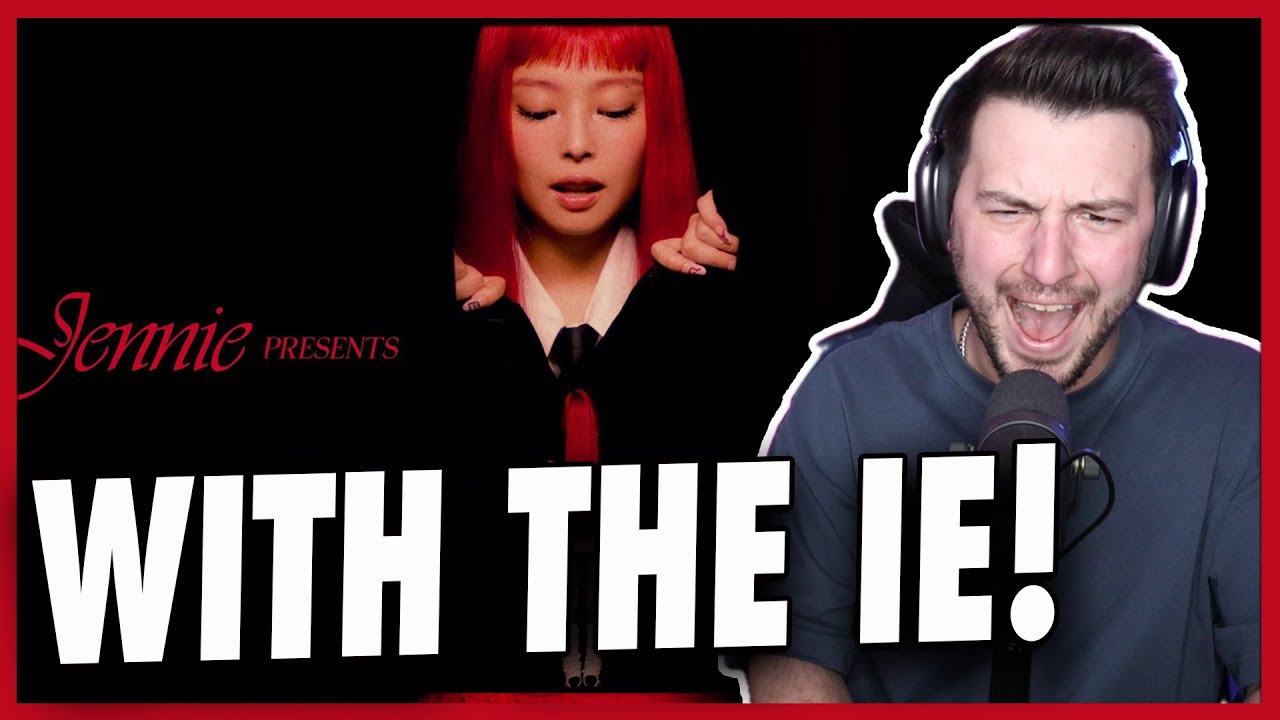 JENNIE - with the IE (way up) (Official Lyric Video) REACTION!