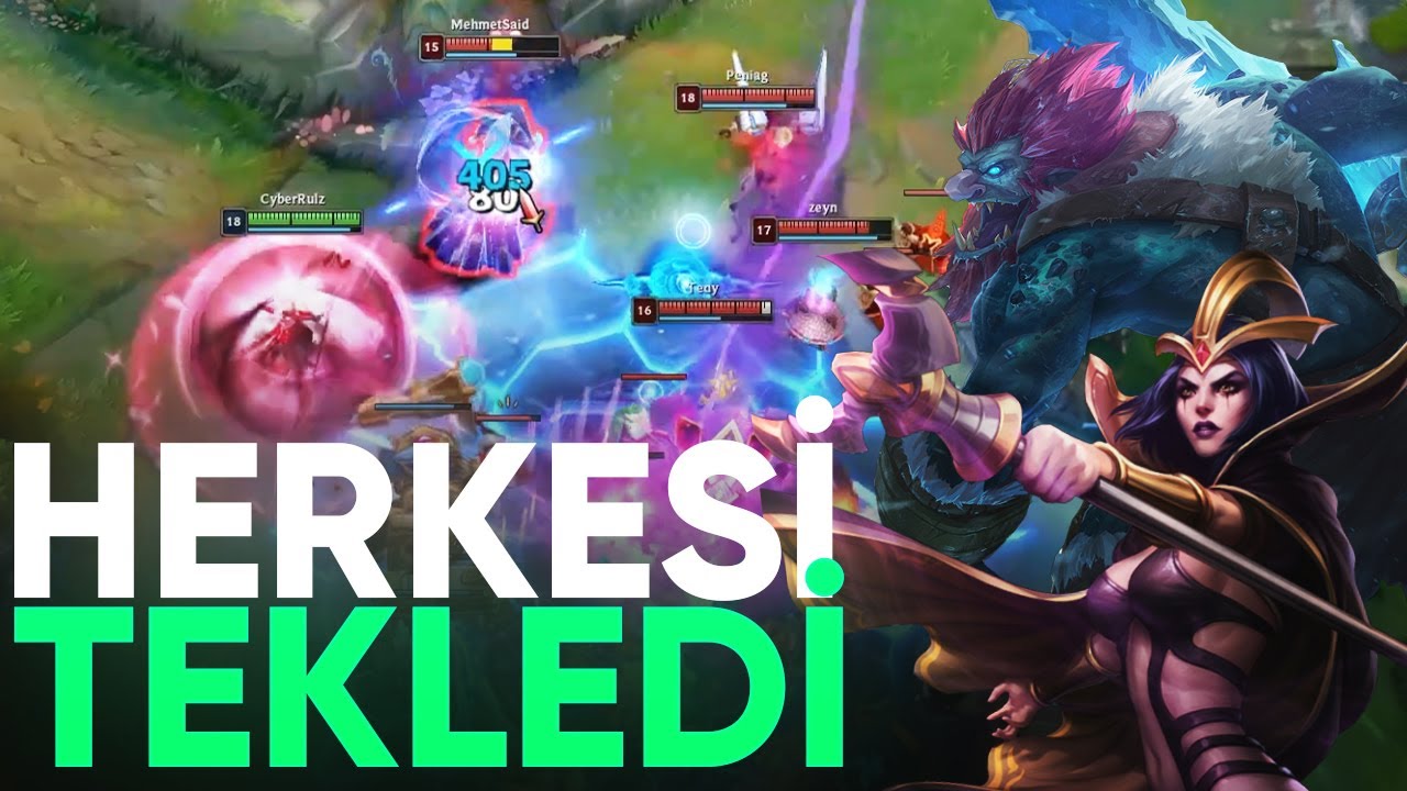 TAKIMLAR ÇOK DENGELİ | @CyberRulzTv  YAYINDA MEKİPLE 5 VS 5 LEAGUE OF LEGENDS OYNUYOR