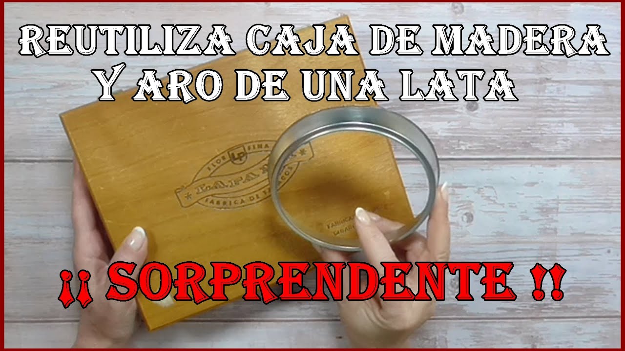 Деревянная шкатулка и кольцо из банки / Вы будете поражены тем, на что вы способны.