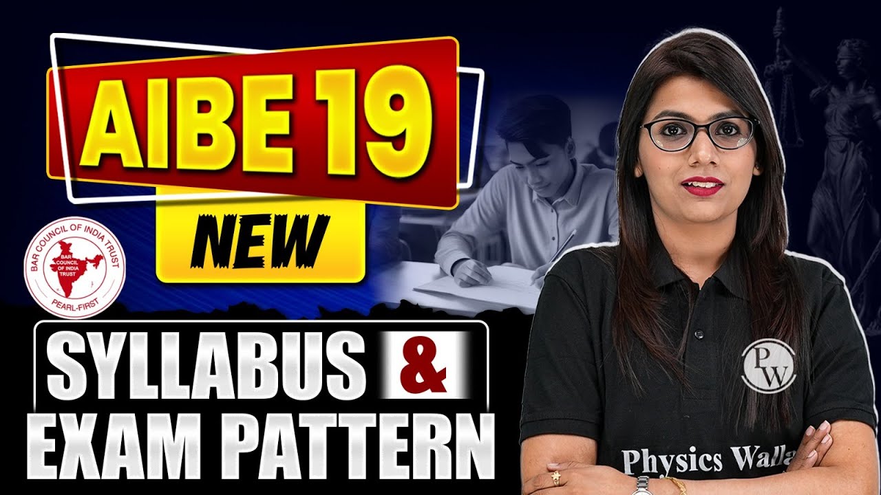 AIBE 19 New Syllabus & Exam Pattern | Complete Strategy 🔥| Judiciary By PW
