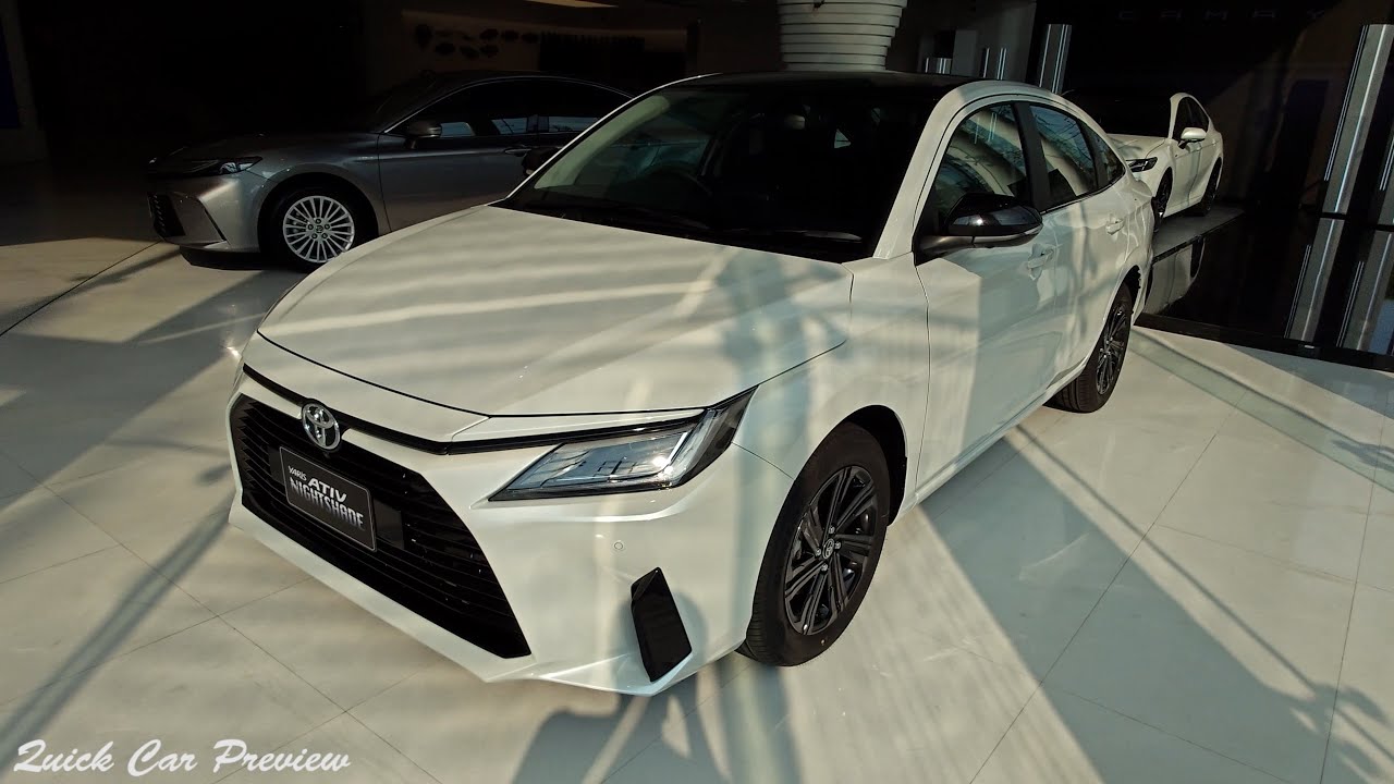 2026 Toyota Yaris Ativ Nightshade | Exterior and Interior