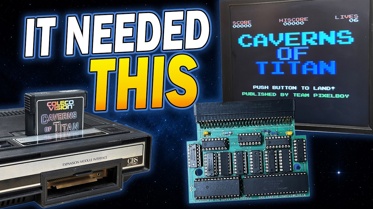 Апгрейд ColecoVision, благодаря которому эта игра наконец заработала