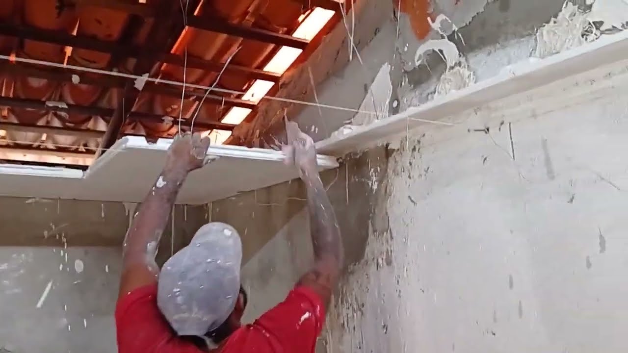 Como evitar rachaduras, trincas e fissuras no forro de gesso.