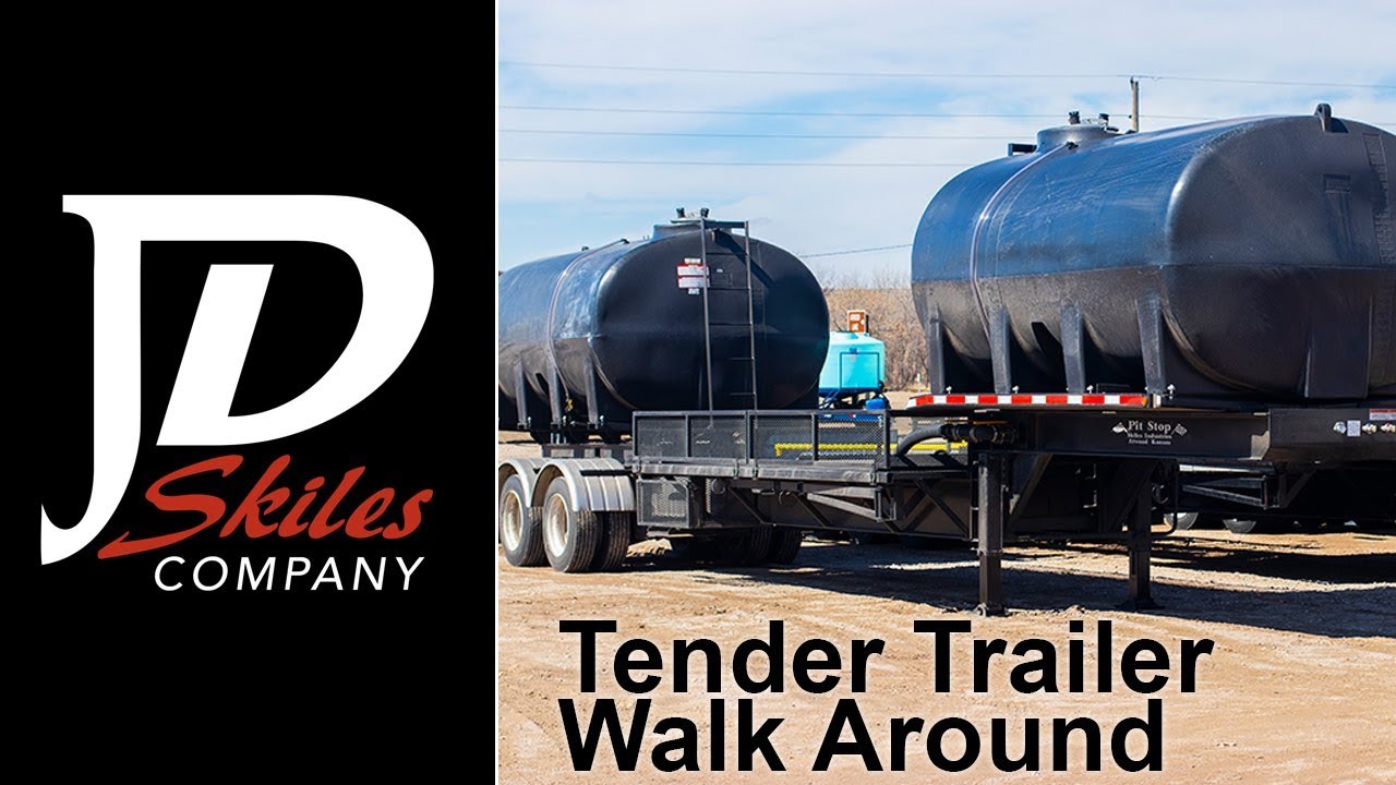 JD Skiles Semi Tender Trailer