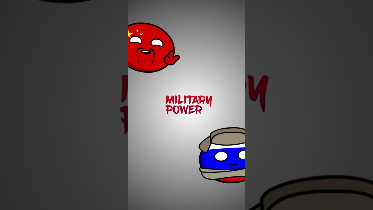 China vs Russia #countryballs