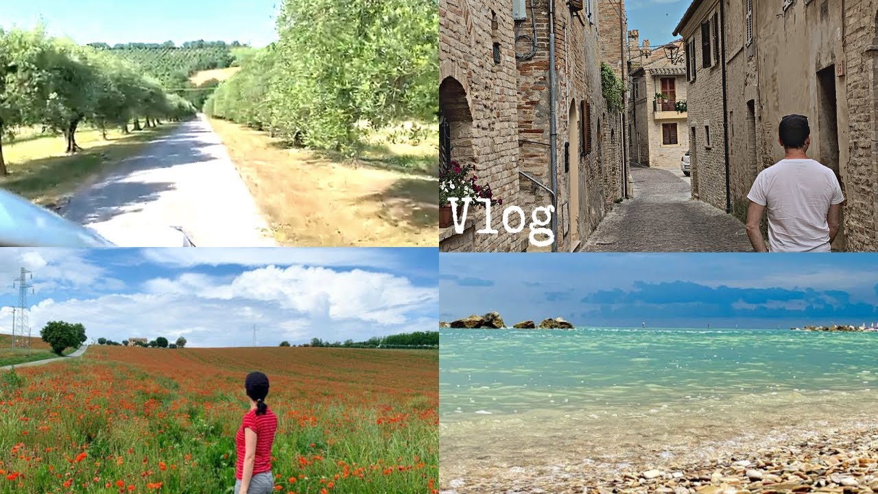 Vlog:In vacanza con noi nelle Marche.😍❤️