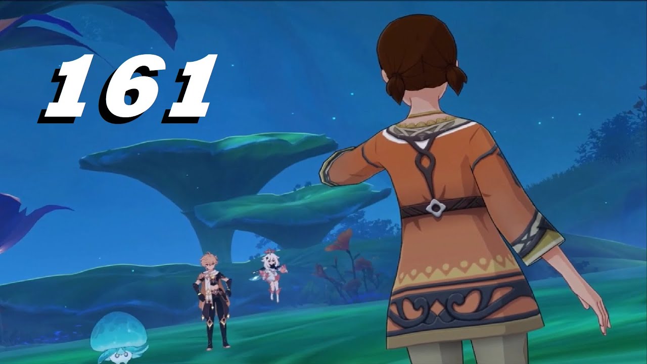 4v4 Pokemon Battle Debut Match - Genshin Impact (原神) Story Gameplay 161 (Chinese Audio, English sub)