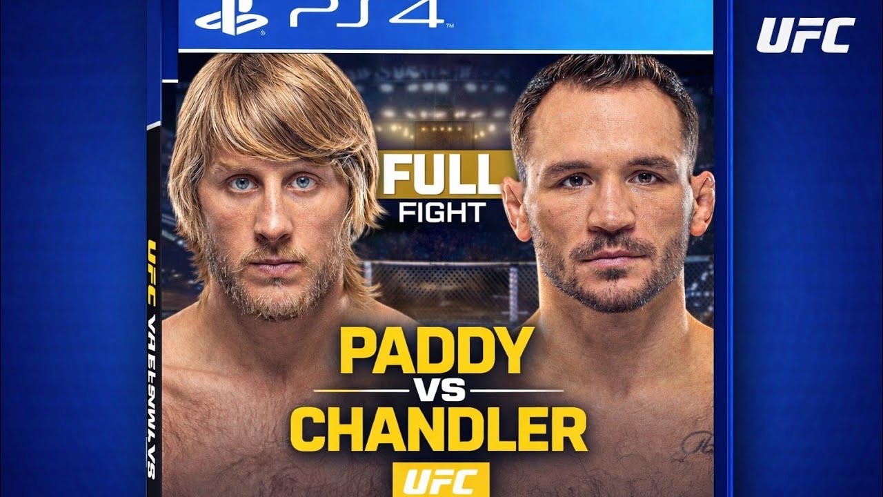 😱 Paddy Pimblett DESTROYS Chandler | UFC 4 Gameplay