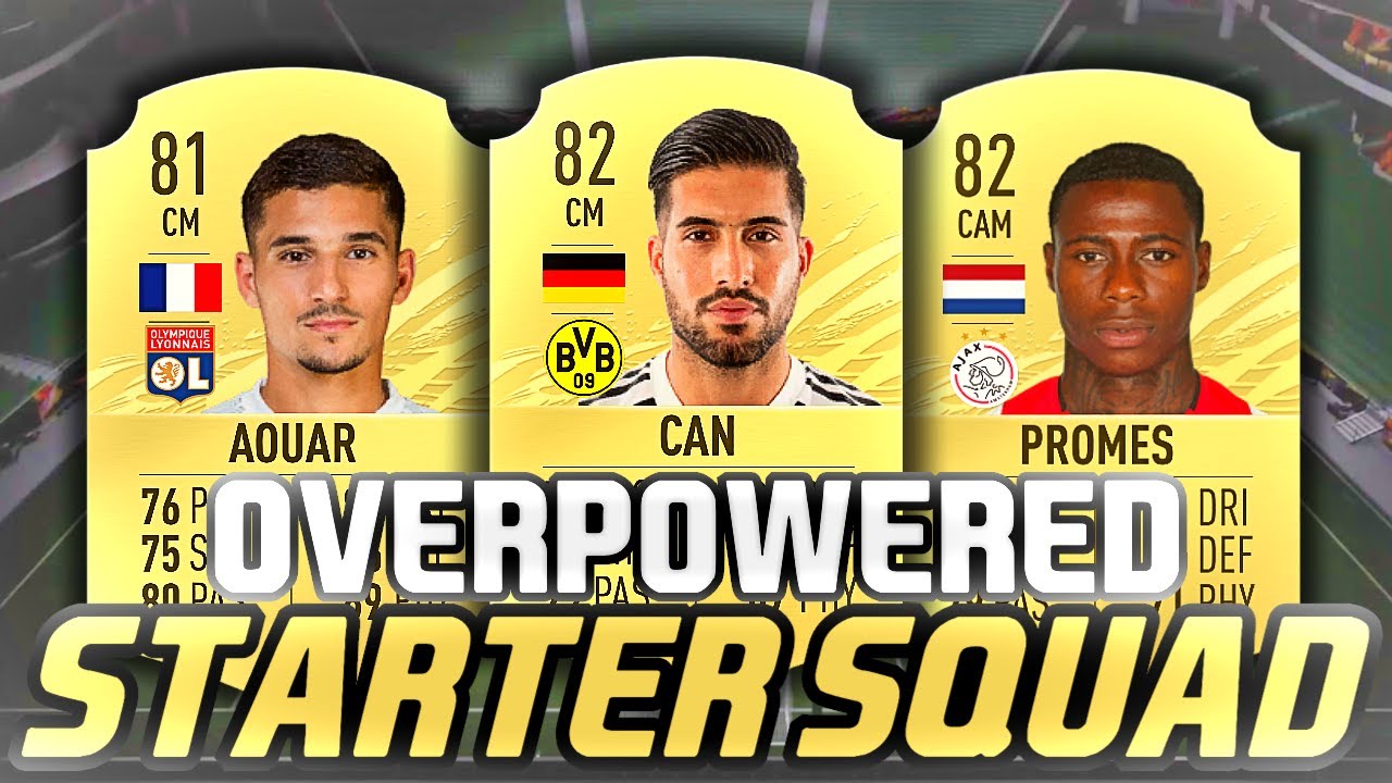 AMAZING OVERPOWERED STARTER SQUAD! - FIFA 21 ULTIMATE TEAM