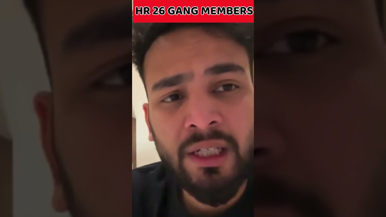 HR 26 GANG MEMBERS 🤩#shorts