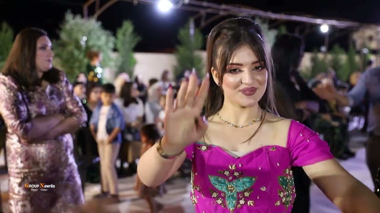 زفاف محمد ❤ مونة تصوير كروب نورس مزكين ملالي ابو نورس أعراس عامودا رقص جوبي 