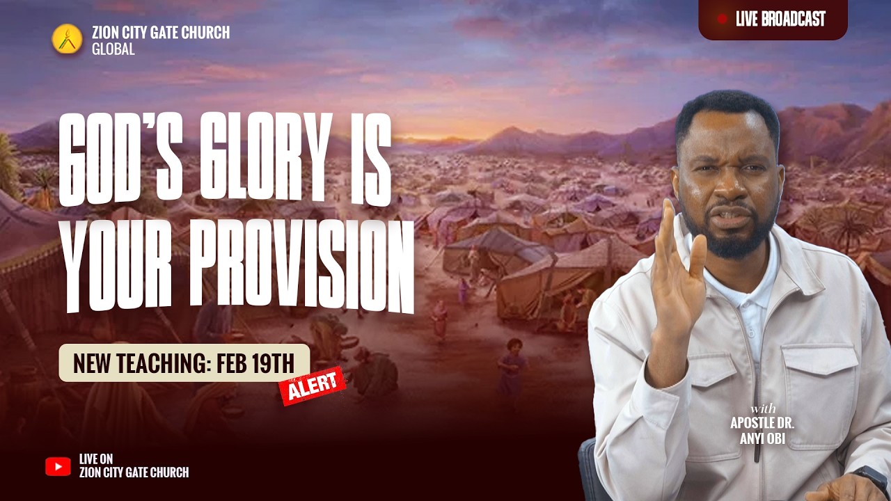 God's Glory is your provision by Apostle Dr Anyi Obi #ZCGCservice