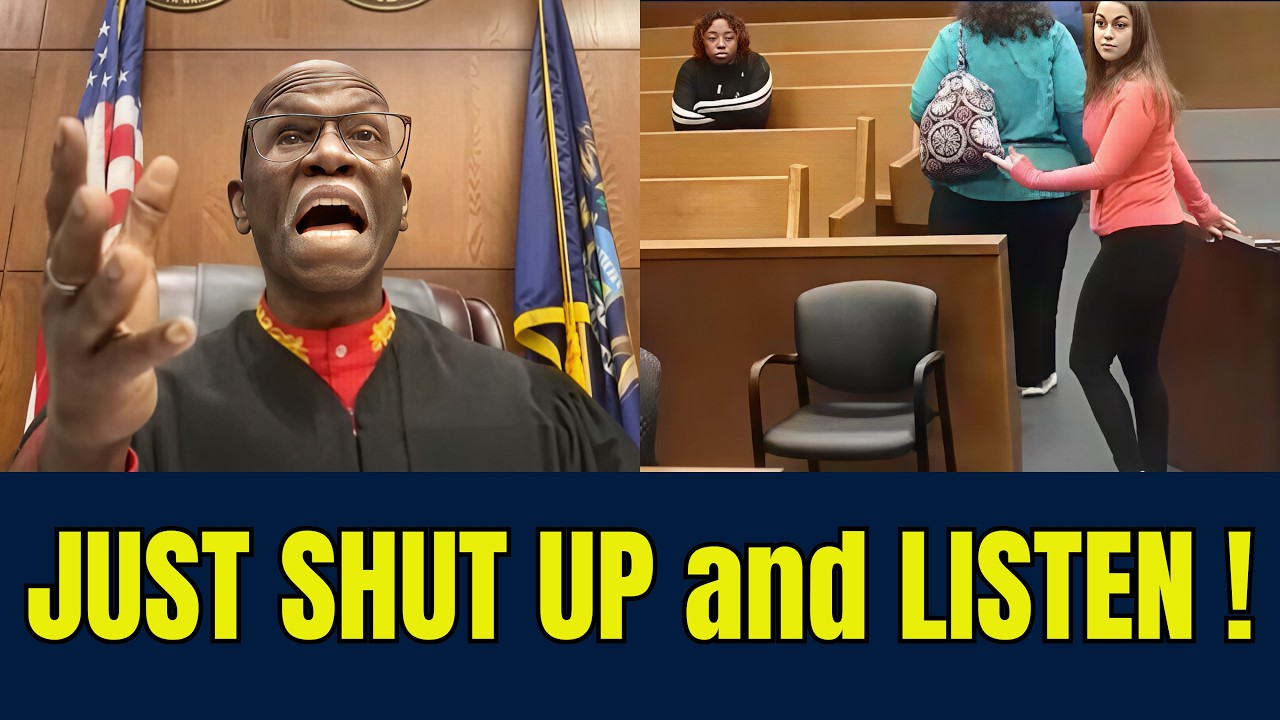Judge Simpson ENTITLED DAUGHTER Won't SHUT UP in COURT!