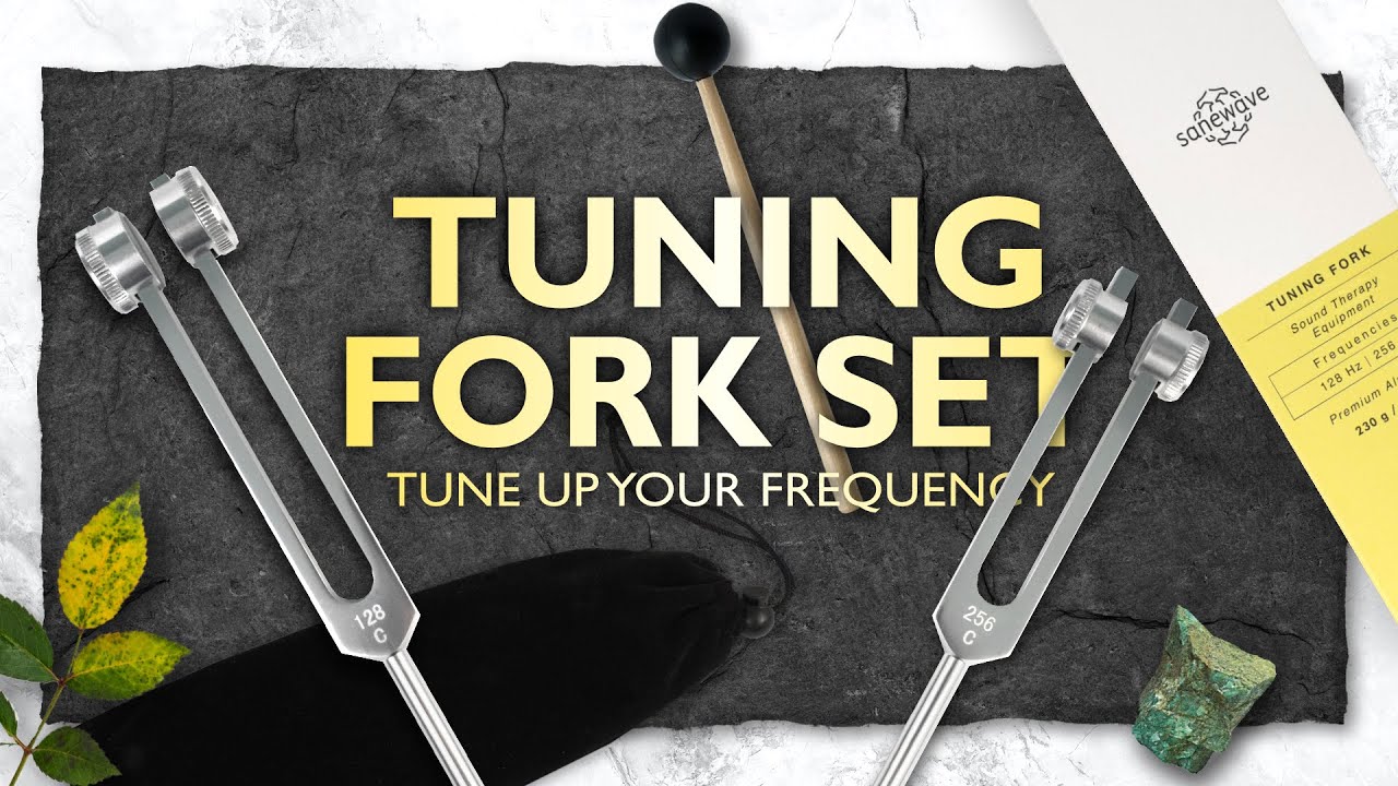 BEST TUNING FORK SET - 128Hz & 256Hz