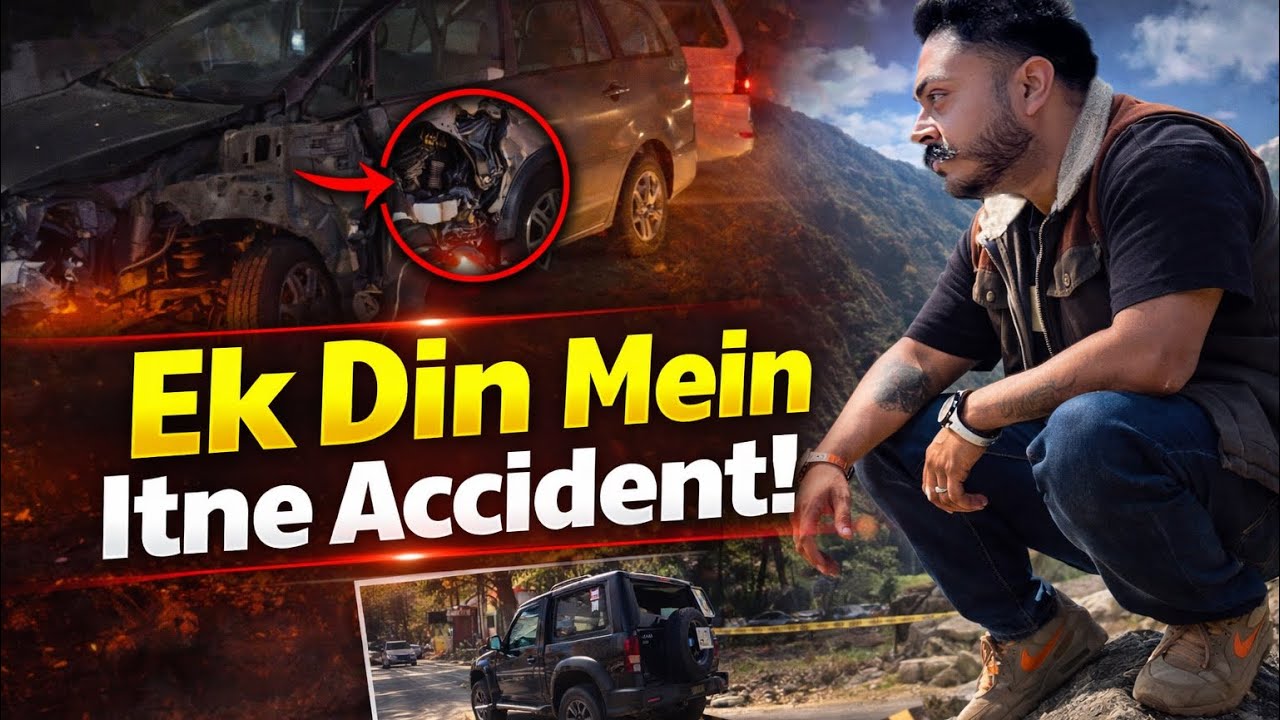 So Many Road Accidents in One Day 😳 Before Our Sunday Ride | Indian Roads Reality #mysticsabby 