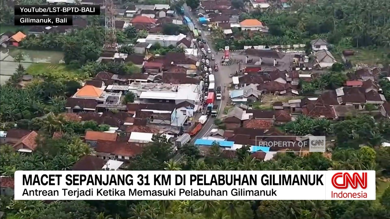 Macet 31 Km di Pelabuhan Gilimanuk Jelang Nyepi dan Lebaran
