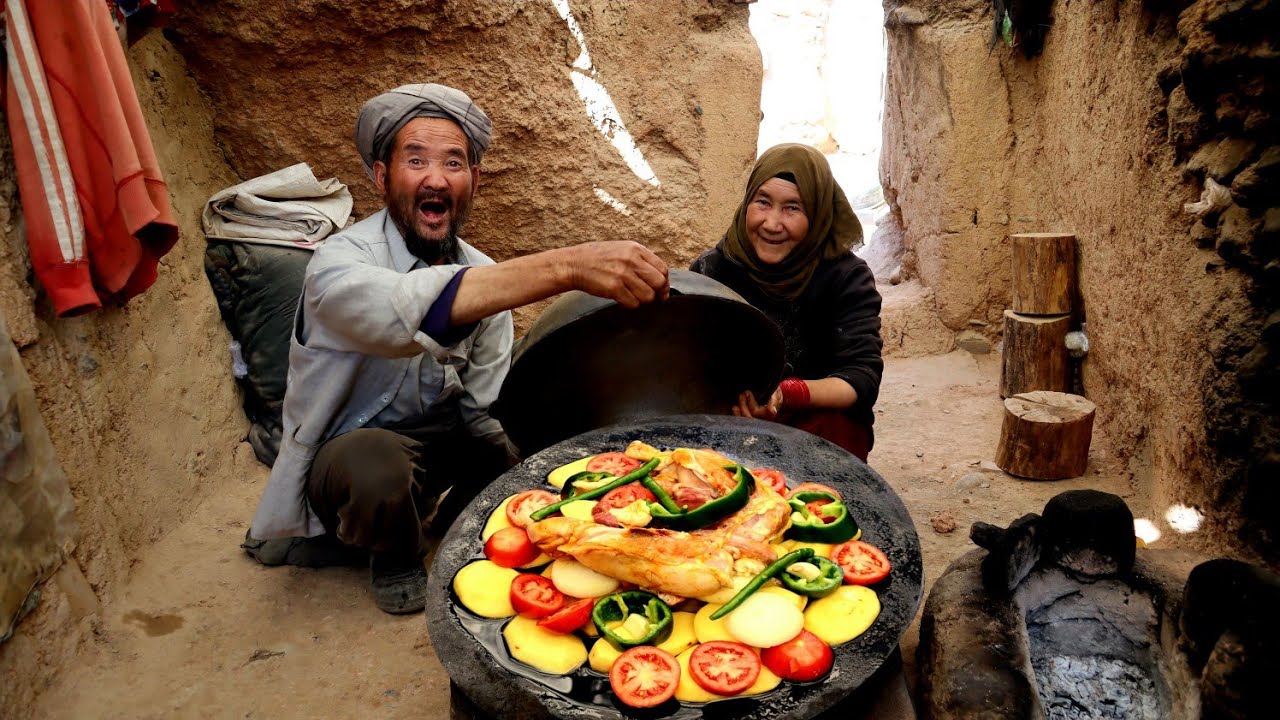 Cave lifestyle | Love story in a CAVE | Daily life of Afghan villagers