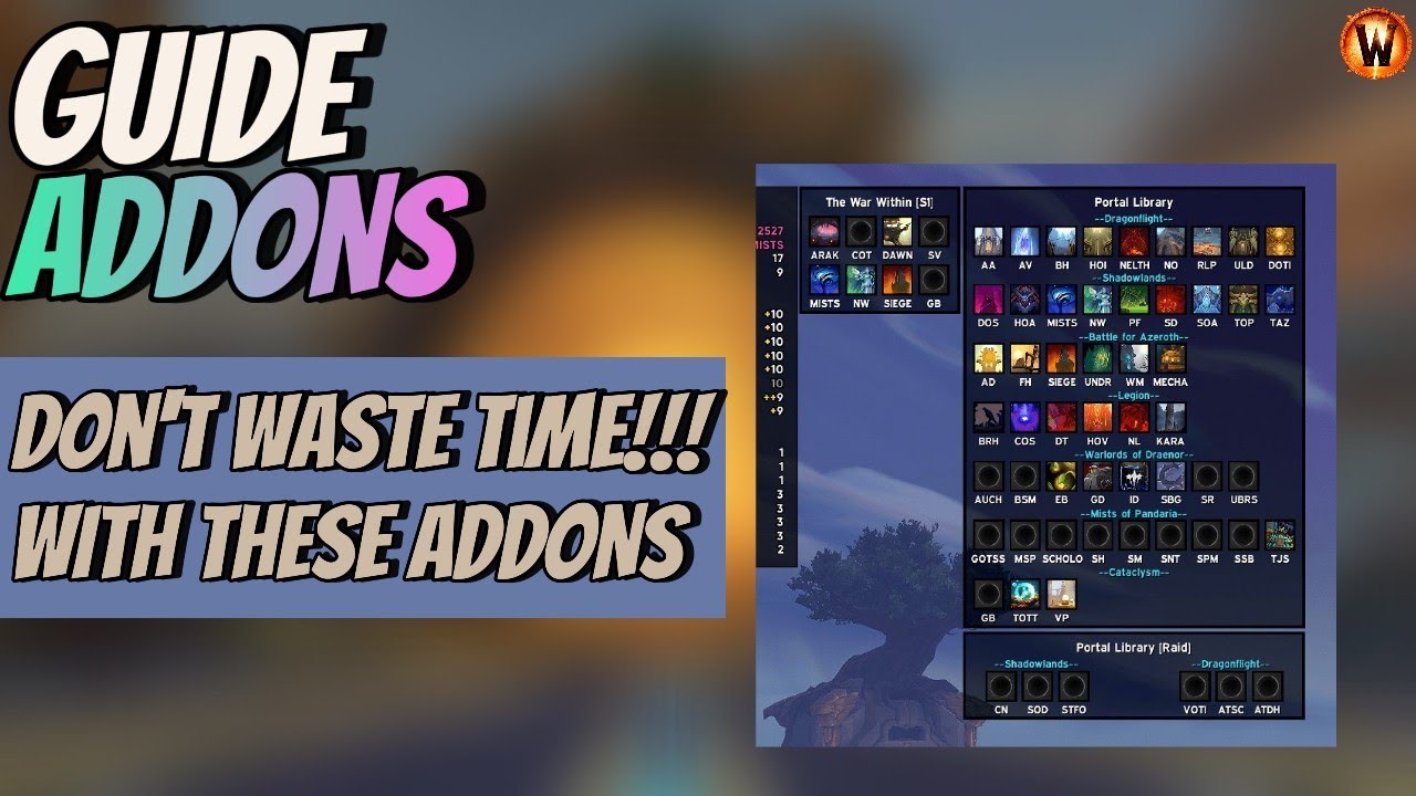 Ultimate Addon for WoW Players: Quick Teleports for Mythic+ Dungeons!
