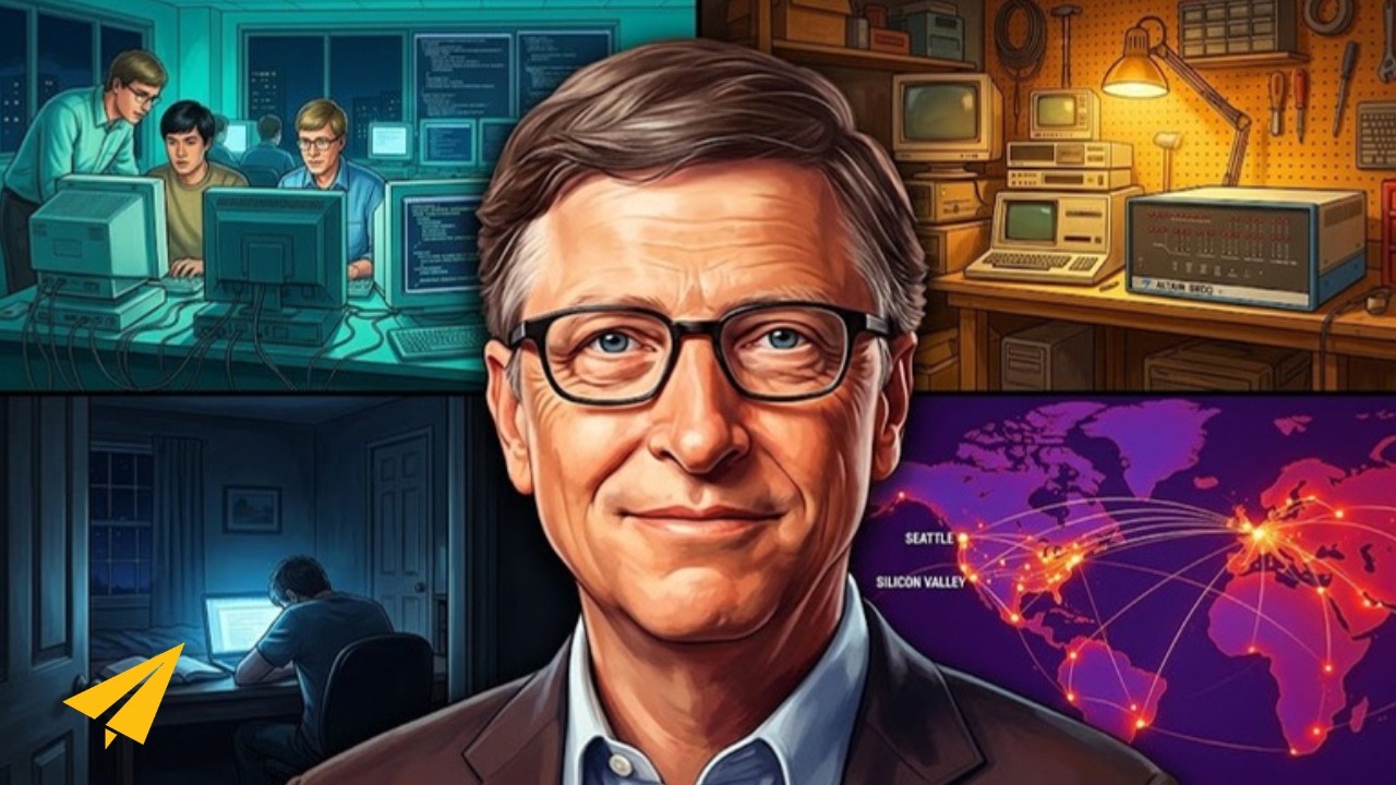 From a College Dropout to Billionaire: Bill Gates' Blueprint for Success in 14 Minutes