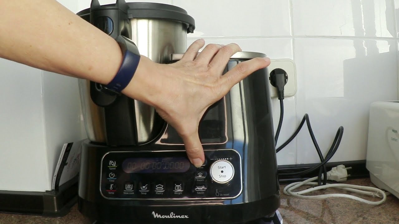 Robot Moulinex Clickchef - Explicación de los  botones del robot