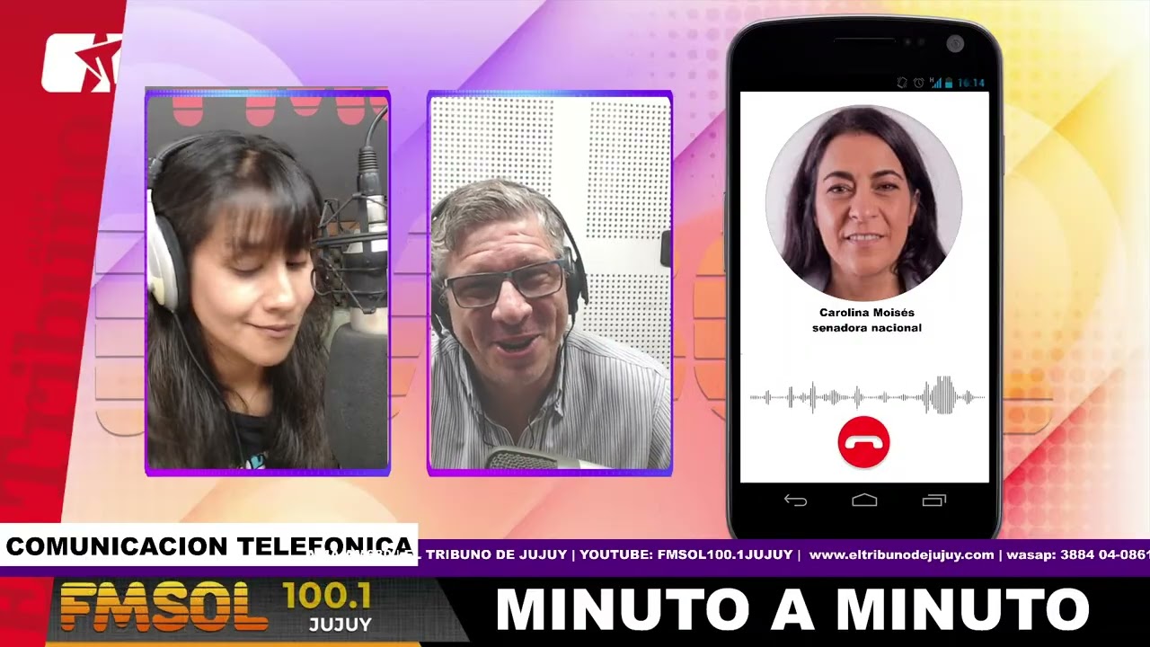 ENTREVISTA a Carolina Moisés, senadora nacional por Jujuy