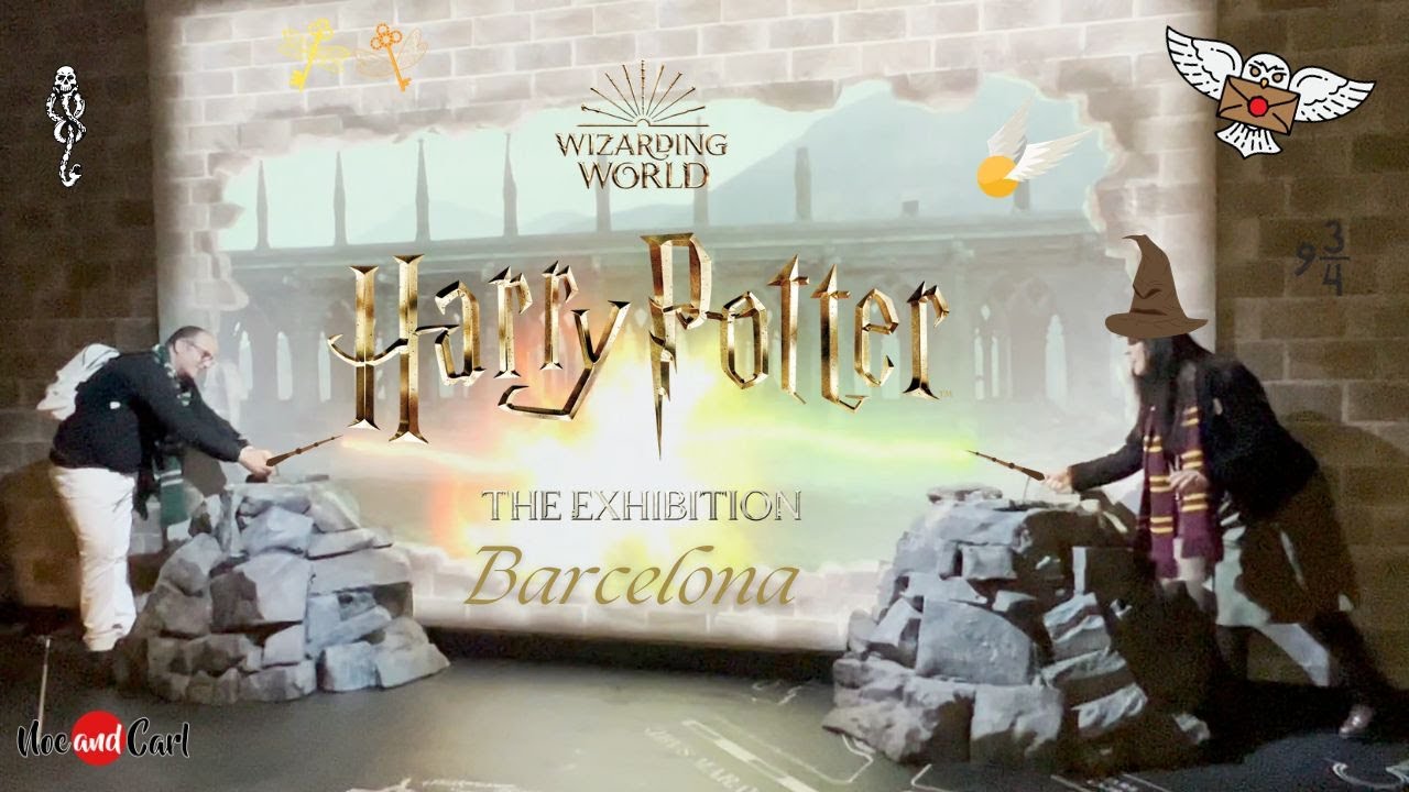 DESCUBRE el TOUR por la HARRY POTTER EXHIBITION - Barcelona 2023 | Noe and Carl