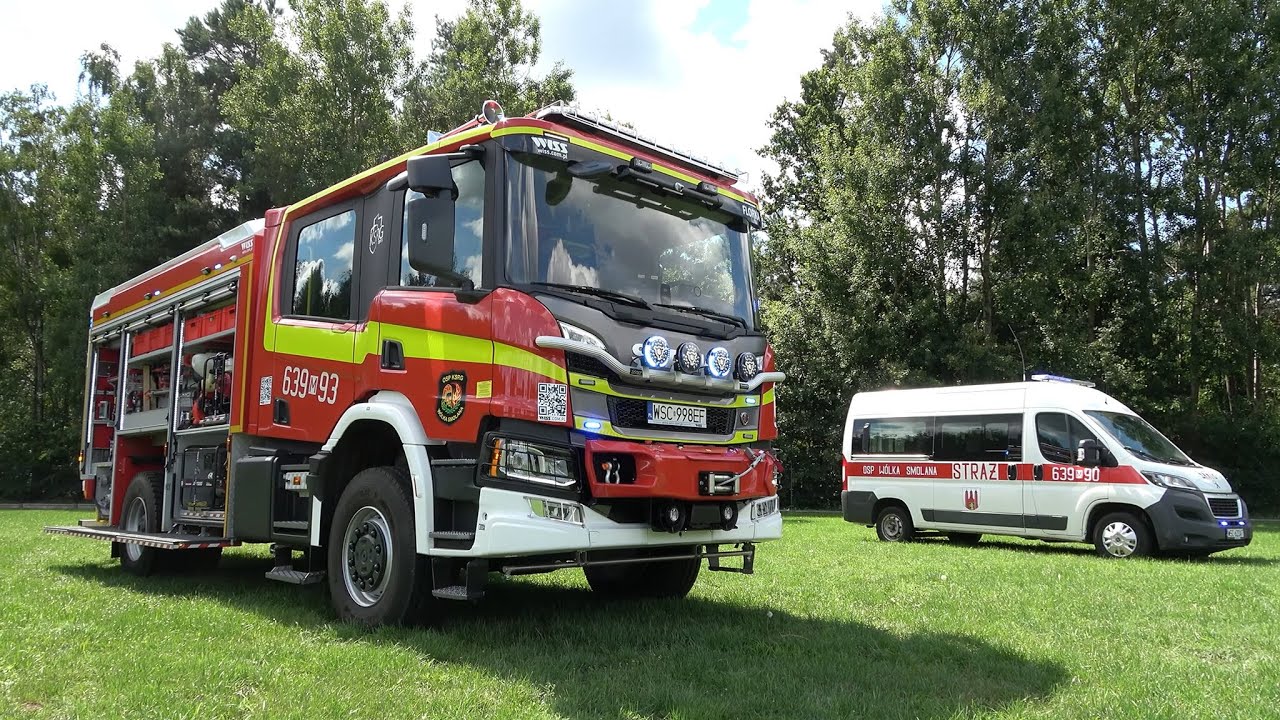 Straż Pożarna: Nowa Scania WISS! - prezentacja wyposażenia jednostki OSP Wólka Smolana