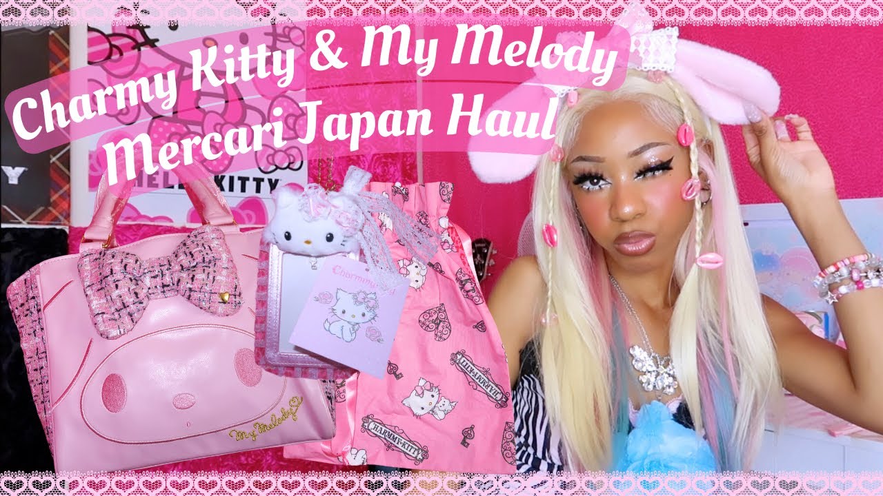The CUTEST rare vintage sanrio items from Mercari Japan ♡ Charmy Kitty & My Melody Neokyo Haul ♡
