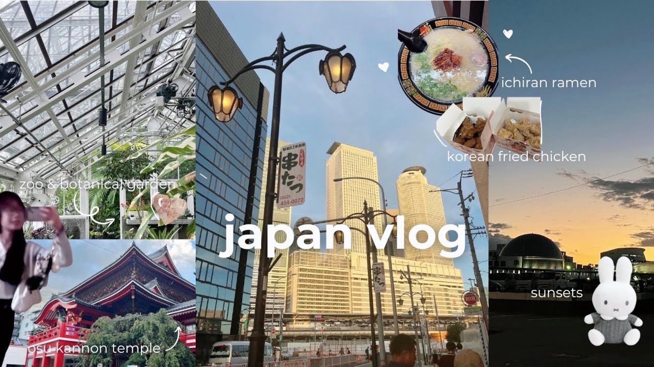 4 days in nagoya: japan vlog ⋆𐙚₊˚⊹